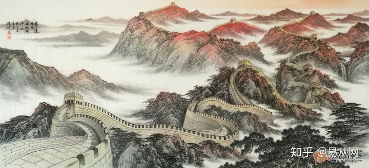 办公室山水风水画_家居客厅墙上挂什么画招财风水画_十里河山水古玩珠宝城101室