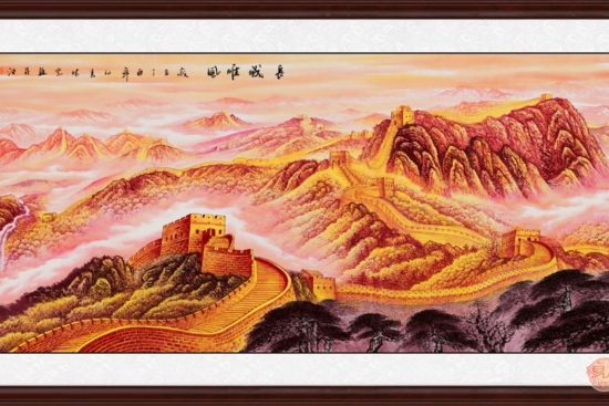 老板办公室挂字画，提升文化底蕴与风水，山水画是最佳选择